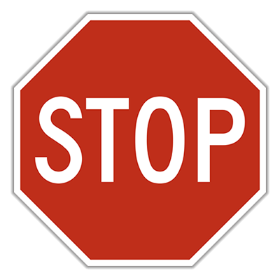 stop sign stop sign